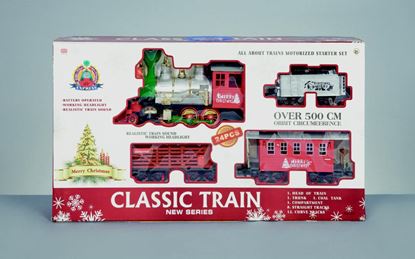 Premier-Christmas-Train-Set-With-Sound-And-Smoke