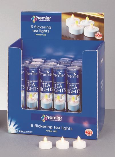 Premier-Flickering-LED-Tealights