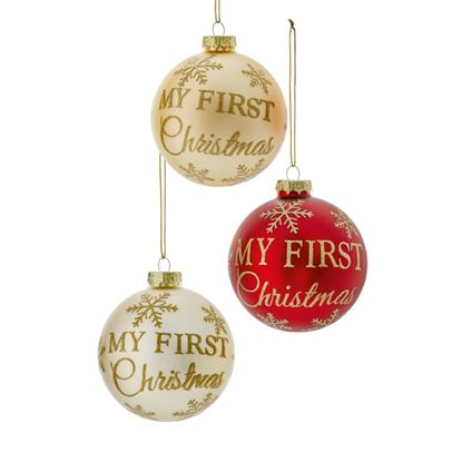 Premier-My-First-Christmas-Glass-Ball