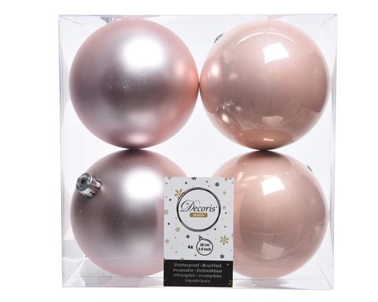 Kaemingk-Shatterproof-Plain-Baubles-Pack-4