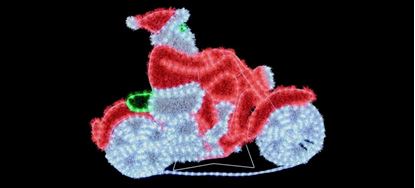 Premier-Tinsel-Motorbike--Santa