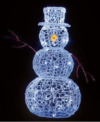 Premier-Acrylic-Snowman-80-White-LEDs