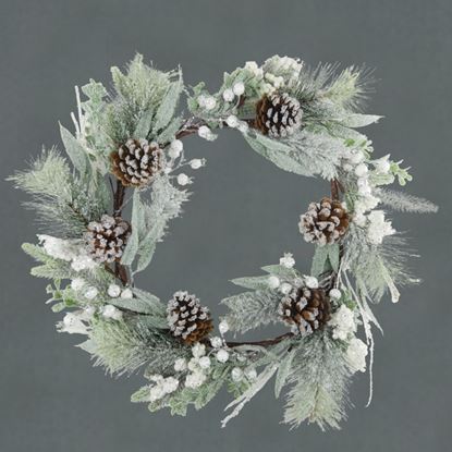 Davies-Products-Luxury-Frosted-Wreath