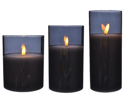 Kaemingk-LED-Wax-Candle-In-Glass