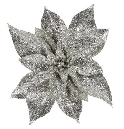 Premier-Glitter-Poinsettia-Clip-On