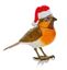 Premier-Animated-Robin-With-Santa-Hat