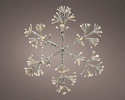 Lumineo-192-LED-Metal-Frame-Light-Snowflake