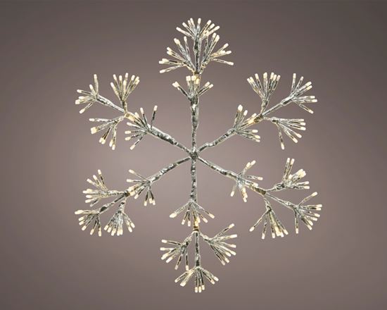 Lumineo-192-LED-Metal-Frame-Light-Snowflake