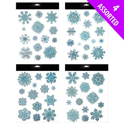 Davies-Products-Snowflake-Glitter-Joy-Window-Cling