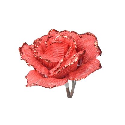 Davies-Products-Clip-On-Jute-Rose
