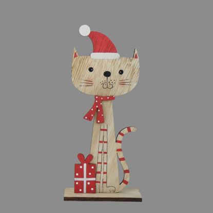 Davies-Products-Standing-Wooden-Cat