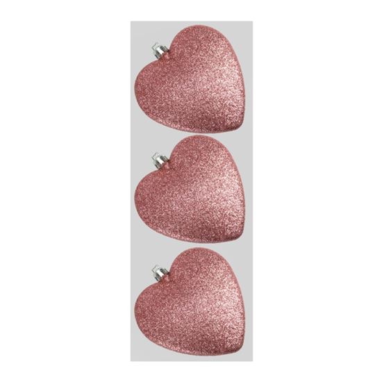 Davies-Products-Glitter-Hearts-x-3