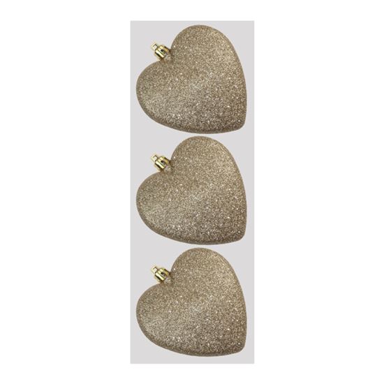 Davies-Products-Glitter-Hearts-x-3