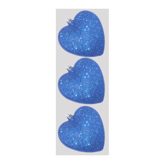 Davies-Products-Glitter-Hearts-x-3