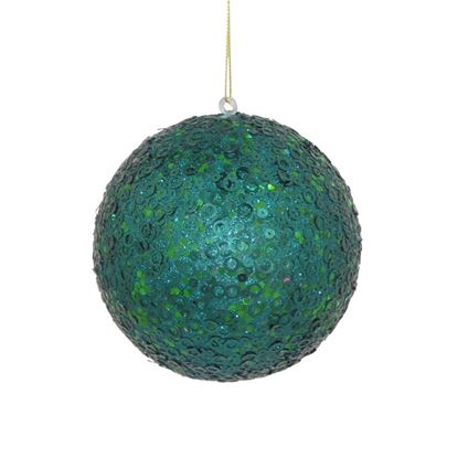 Davies-Products-Sequin-Glitter-Bauble-12cm