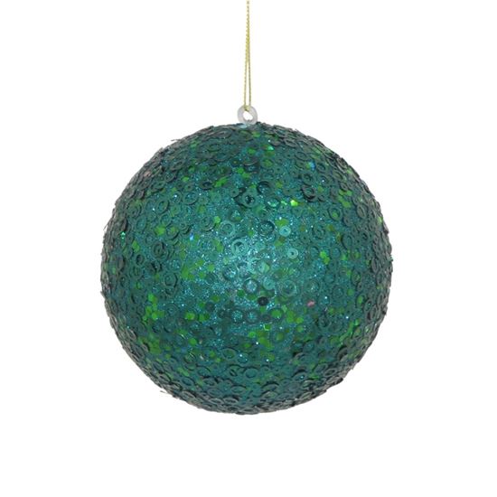 Davies-Products-Sequin-Glitter-Bauble-12cm