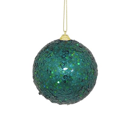 Davies-Products-Sequin-Glitter-Bauble-10cm