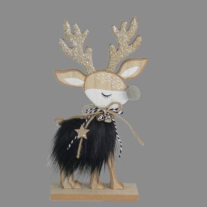 Davies-Products-Standing-Deer-With-Black-Fur