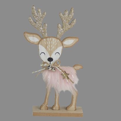 Davies-Products-Standing-Deer-With-Pink-Fur