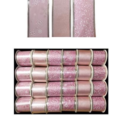 Davies-Products-Glitter-Wired-Ribbon-Pale-Pink