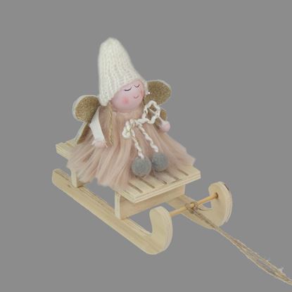 Davies-Products-Pink-Girl-On-Sleigh