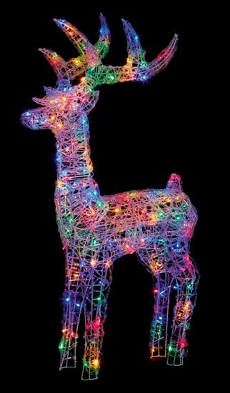 Premier-Multi-Action-Lit-Reindeer-115m