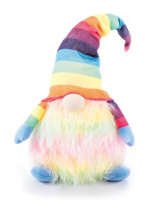 Premier-Lit-Sitting-Rainbow-Gnome