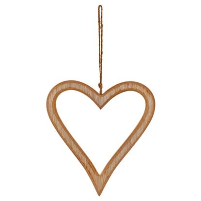 Premier-Wood--Hanging-Heart-Decoration