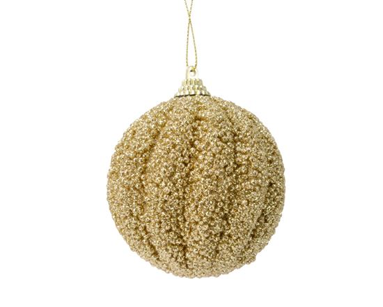 Kaemingk-Bauble-Foam-Glitter-8cm