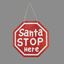 Davies-Products-Glitter-Santa-Stop-Here-Hanger
