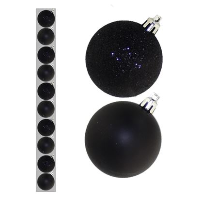 Davies-Products-Baubles-In-Glitter-Black