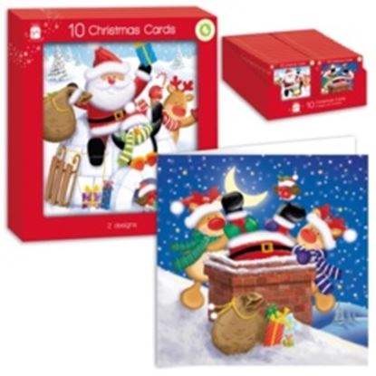 Ig-Design-Square-Fluffy-Santa--Friend-Cards