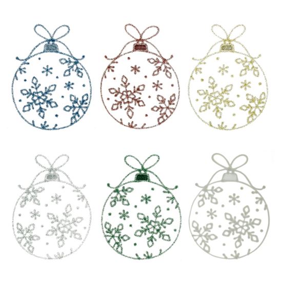 Premier-Bauble-Window-Cling-Snowflake