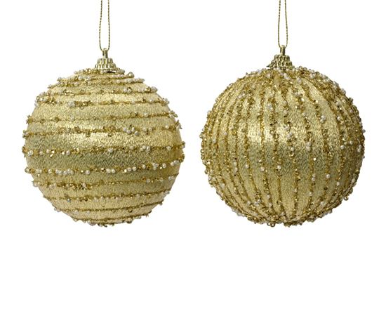 Kaemingk-Foam-Bauble-With-Glitter-Lines-8cm