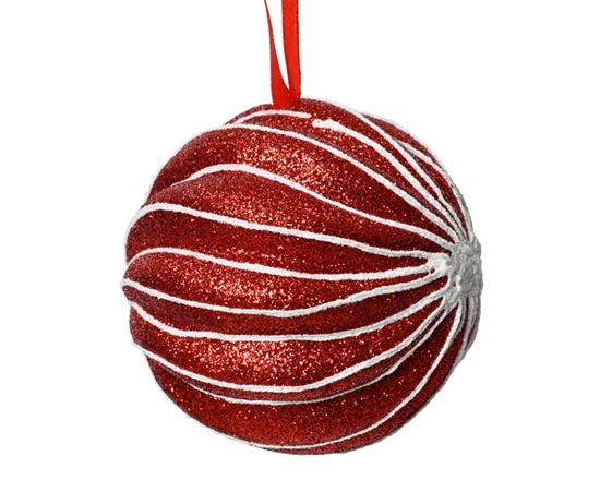 Kaemingk-Foam-Glitter-Bauble-8cm