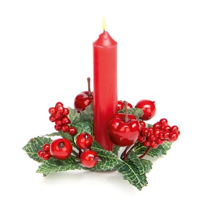 Premier-Red-Berry-Candle-Ring