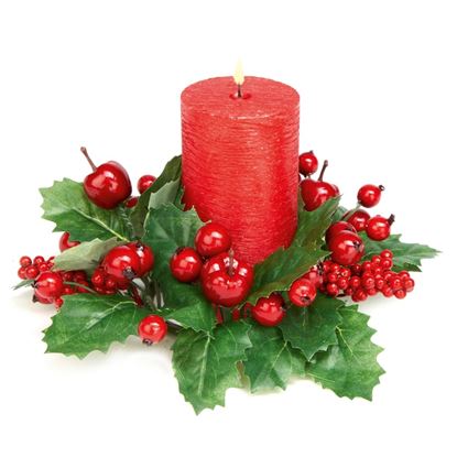 Premier-Red-Berry-Candle-Ring
