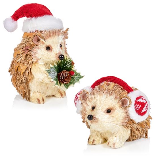 Premier-Bristle-Hedgehog-In-Santa-Hat
