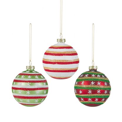 Premier-Glitter-Snowflakes-With-Stripes-Bauble