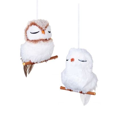 Premier-Sleeping-Owl-Hanging-Decoration