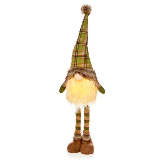 Premier-Lit-Green-Tartan-Standing-Gonk