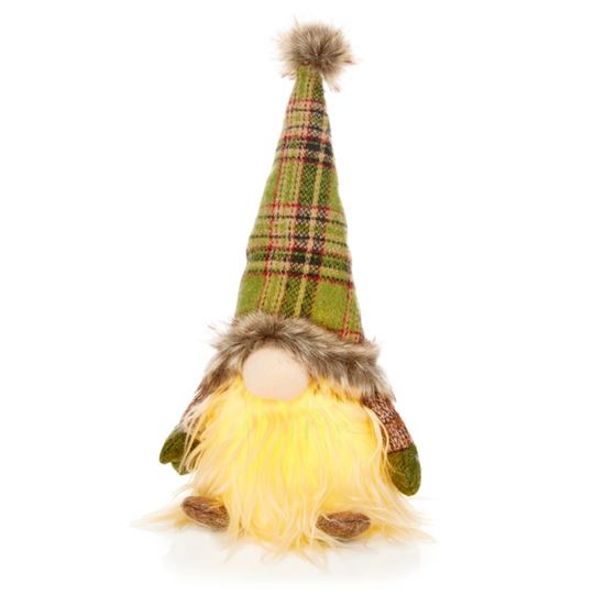 Premier-Lit-Green-Tartan-Sitting-Gonk