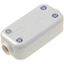 Dencon-5A-2-Terminal-Fixed-Connector-White