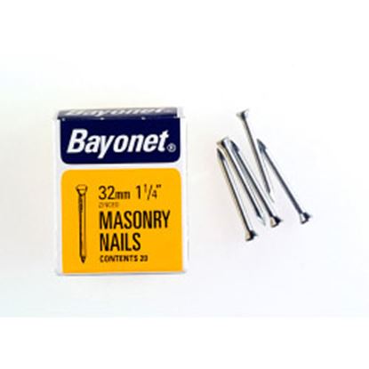 Bayonet-Masonry-Nails---Zinc-Plated-Box-Pack