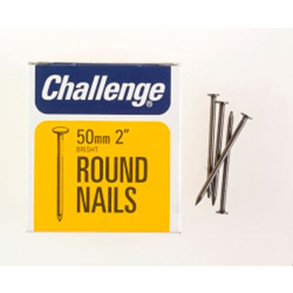 Challenge-Round-Wire-Nails---Bright-Steel-Box-Pack