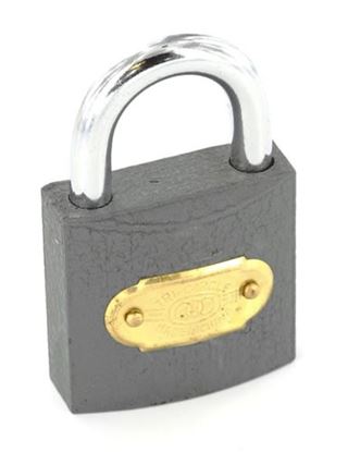 Securit-Tricircle-Iron-Padlock-Brass-Cylinder