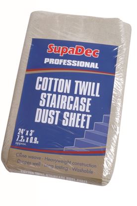 SupaDec-Cotton-Twill-Staircase-Dust-Sheet