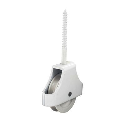 Securit-Single-Screw-In-Pulley-White