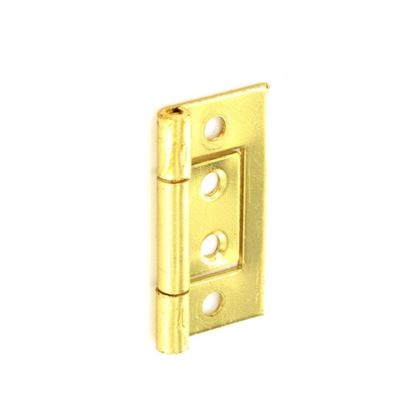 Securit-Flush-Hinges-Brass-Plated-Pair
