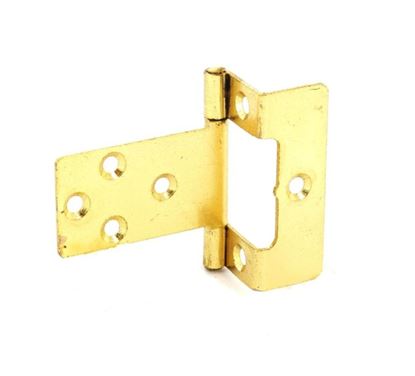 Securit-Flush-Hinges-58-Cranked-Brass-Plated-Pair